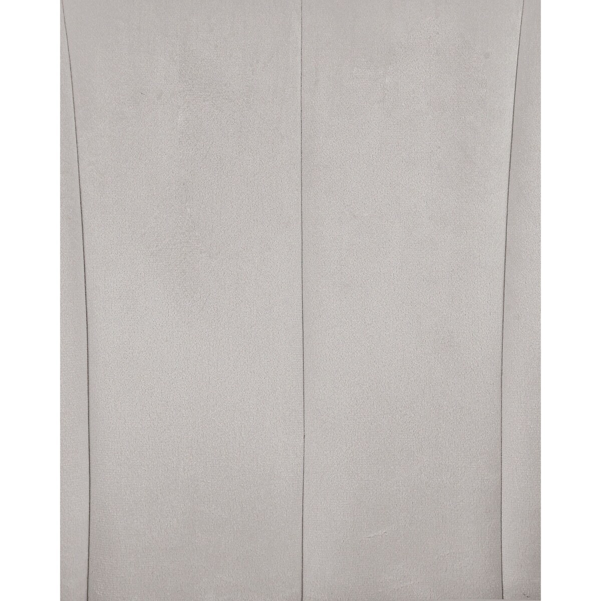 Fotel welurowy jasnoszary LACONIA