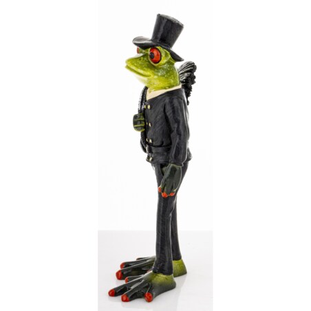 Figurka - żaba kominiarz 17,5x6x5 cm RANE SPAZZARE
