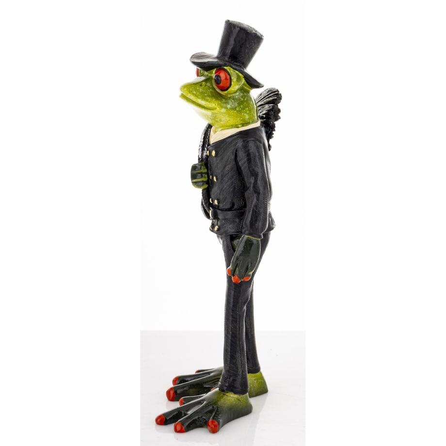 Figurka - żaba kominiarz 17,5x6x5 cm RANE SPAZZARE