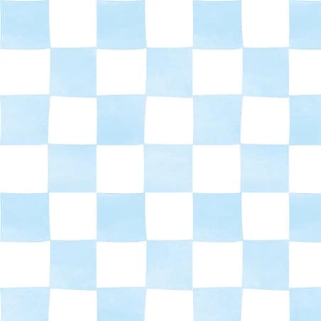 Bieżnik świąteczny - błękitna krata - 35x130