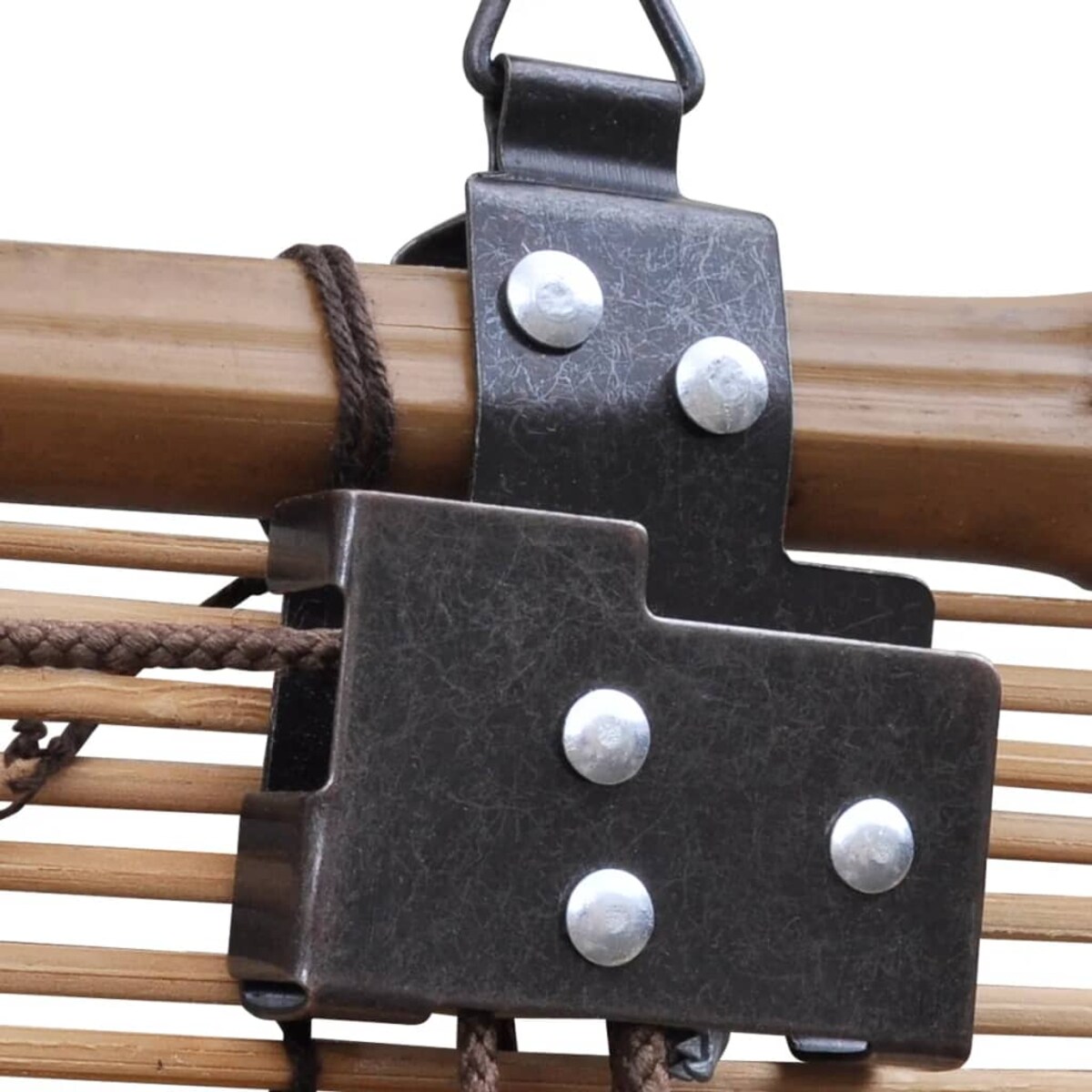 vidaXL Rolety bambusowe, 100 x 160 cm, brązowe