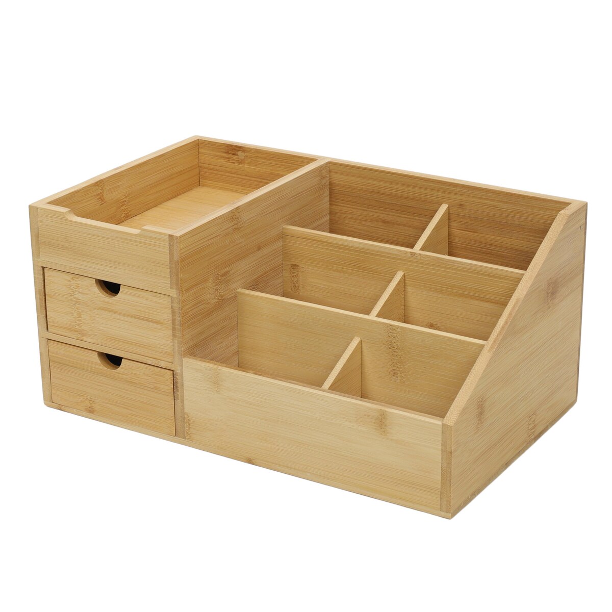 Bambusowy organizer z szaufladami SOLA