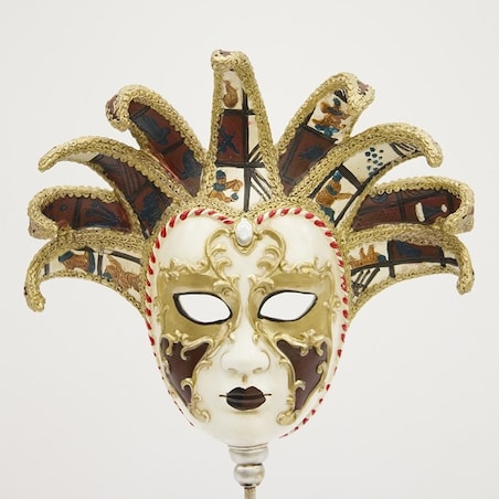 Dekoracja - maska karnawałowa 39x23x9 VENEZZIA