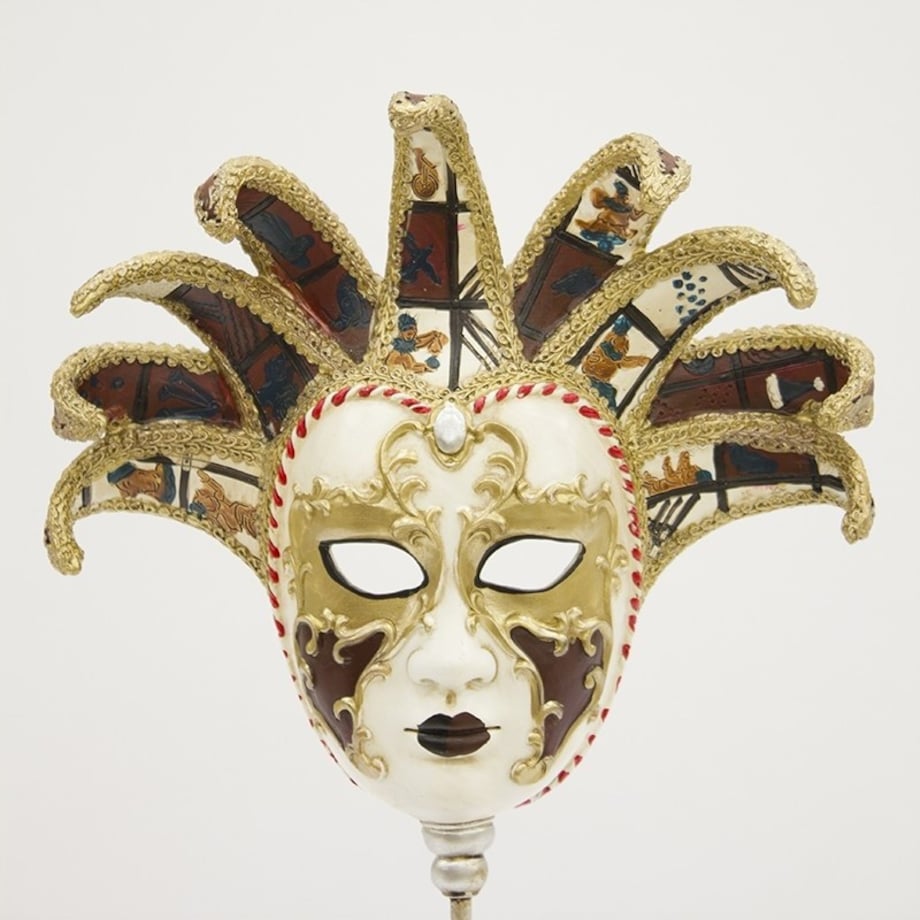 Dekoracja - maska karnawałowa 39x23x9 VENEZZIA