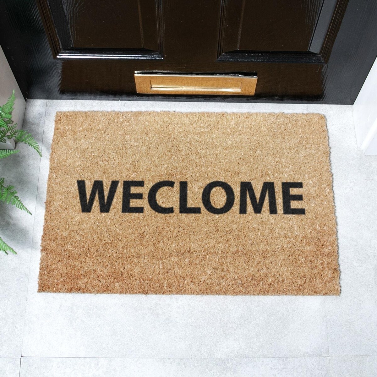 Weclome funny doormat