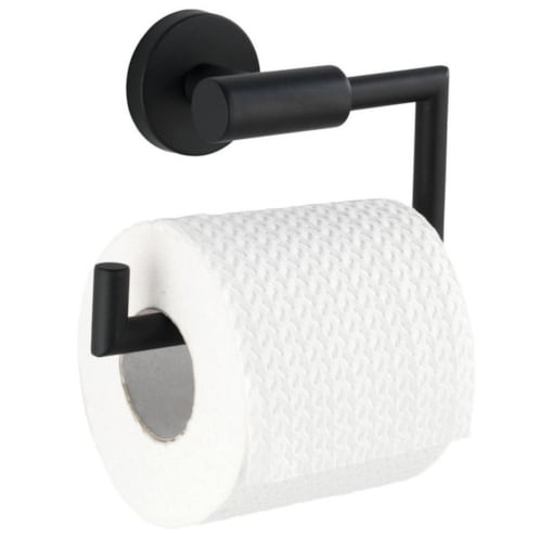 Uchwyt na papier toaletowy BOSIO, WENKO, kolor czarny, bez klapki