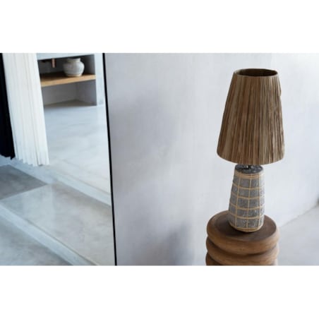 Lampa stołowa Naxos - beton Naturalna