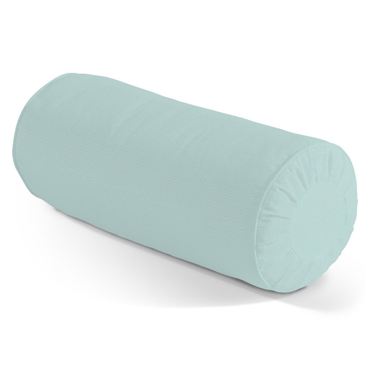 Poduszka wałek z zakładkami, pastelowy błękit, Ø20 x 50 cm, Cotton Panama