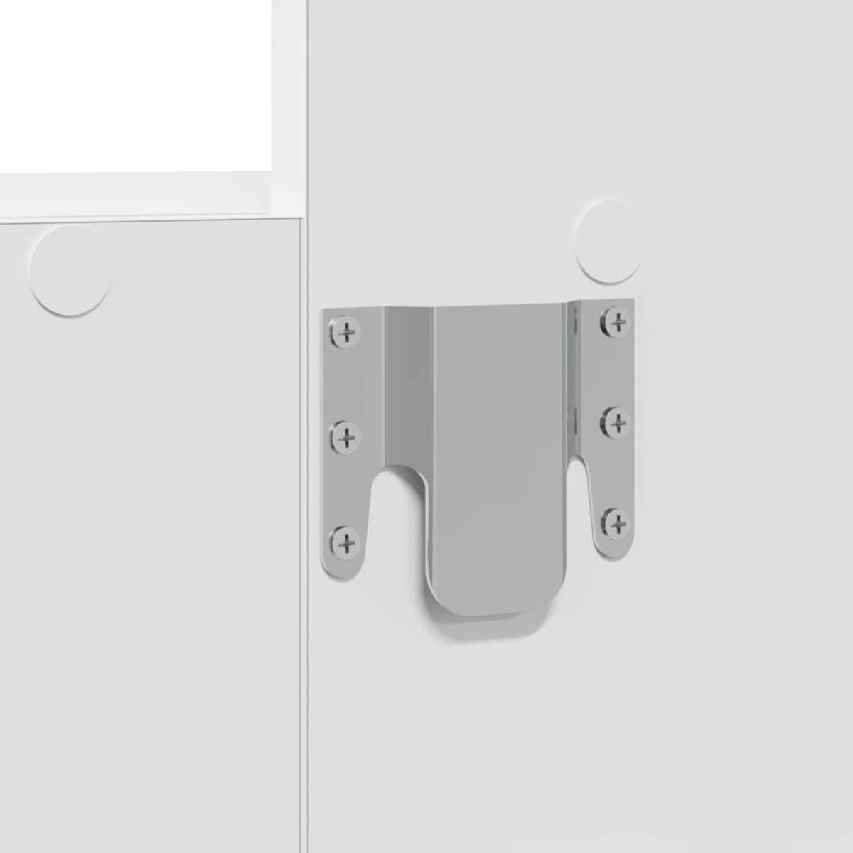 vidaXL Toaletka Biały 60 x 40 x 70 cm Materiał drewnopochodny