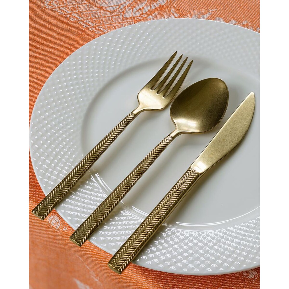 VILLA ITALIA Talerzyk deserowy śniadaniowy porcelanowy 20 cm BARI WHITE