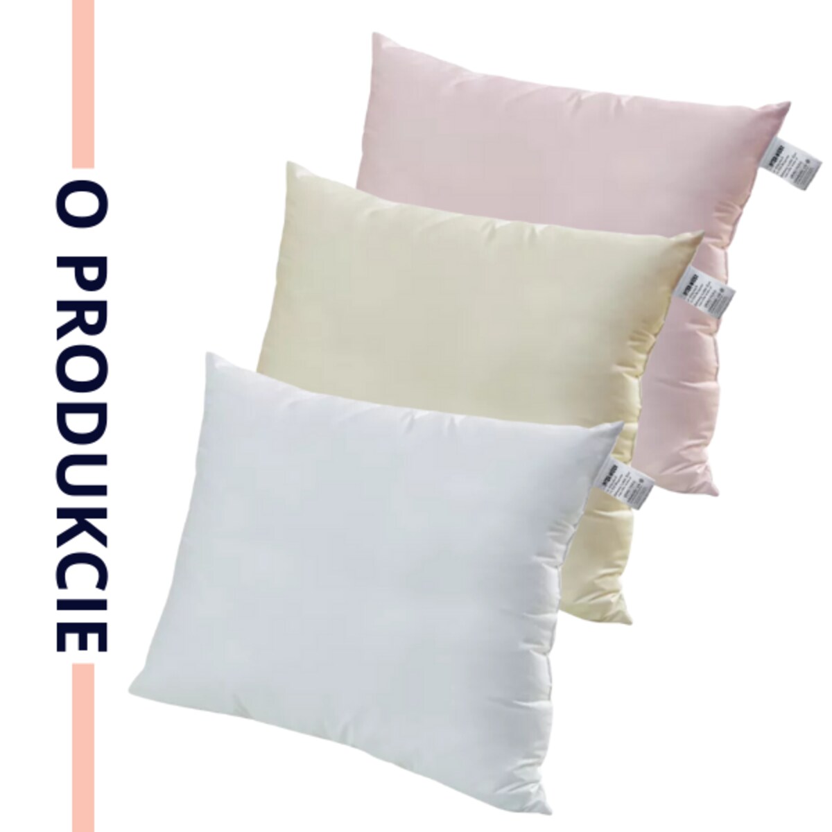 Poduszka 70x80 CLASSIC MIĘKKA Biała