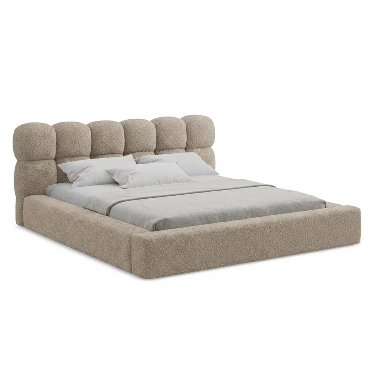 Łóżko Tapicerowane Lusso 120X200 Stelaż Pojemnik Na Pościel Loop 08