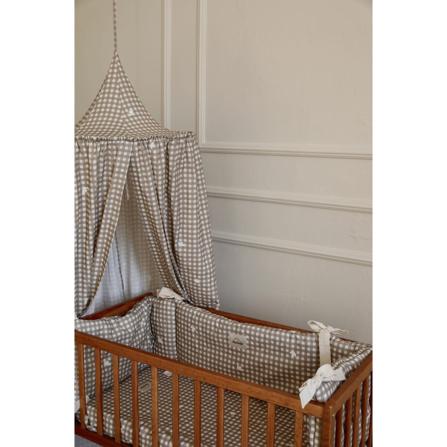 Ochraniacz do łóżeczka Countryside Check - M