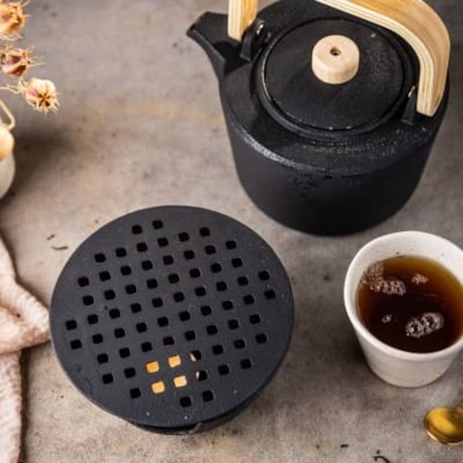 Podgrzewacz żeliwny do zaparzaczy dzbanków KINGHOFF