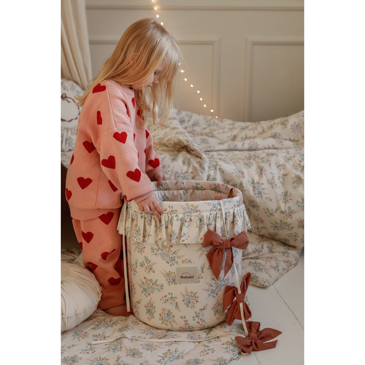 Kosz na zabawki Blooming Meadow