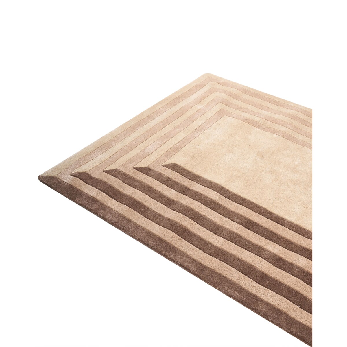 Dywan SARAI Beżowy 160 x 230 cm Wiskoza