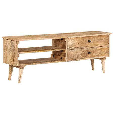 vidaXL Szafka pod telewizor, 140x30x50 cm, lite drewno mango