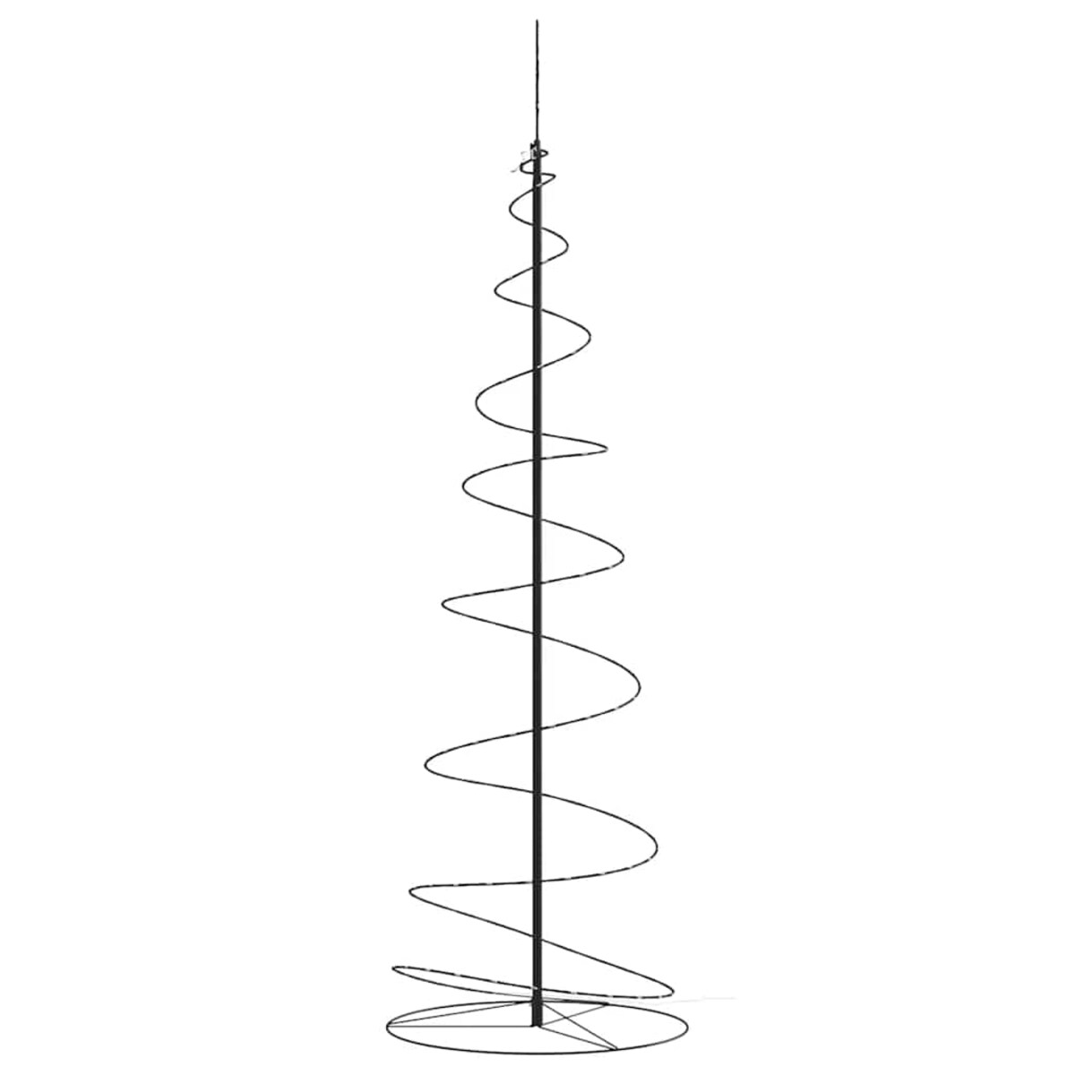 vidaXL Choinka LED 120 LED Ciepła biel 180 cm