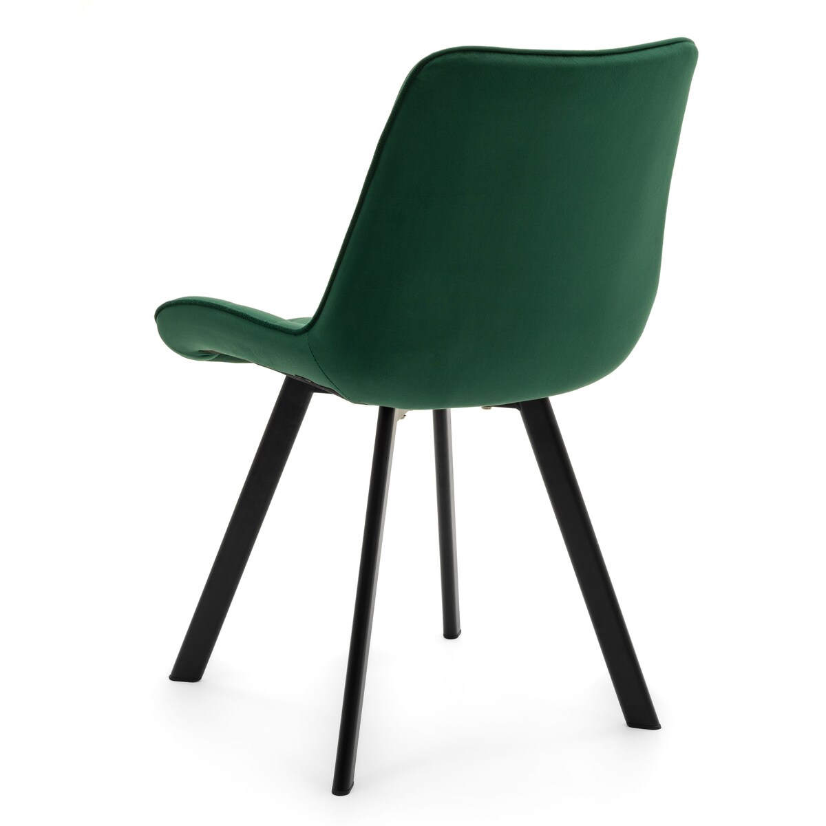 KRZESŁO TAPICEROWANE WELUROWE DO SALONU JADALNI GLAMOUR ZIELONE TORI