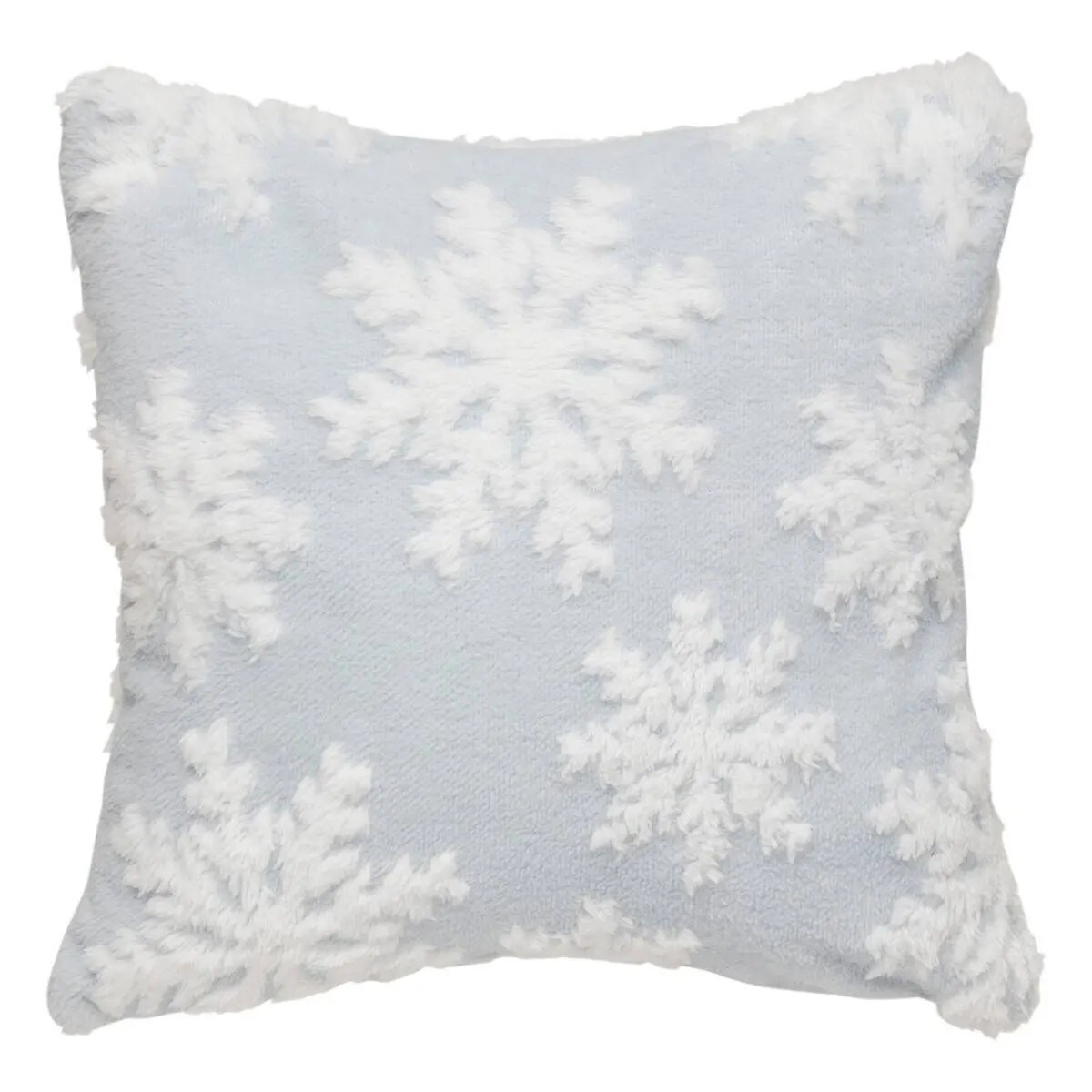 Ozdobna poduszka świąteczna Śnieżynki, 40 x 40 cm