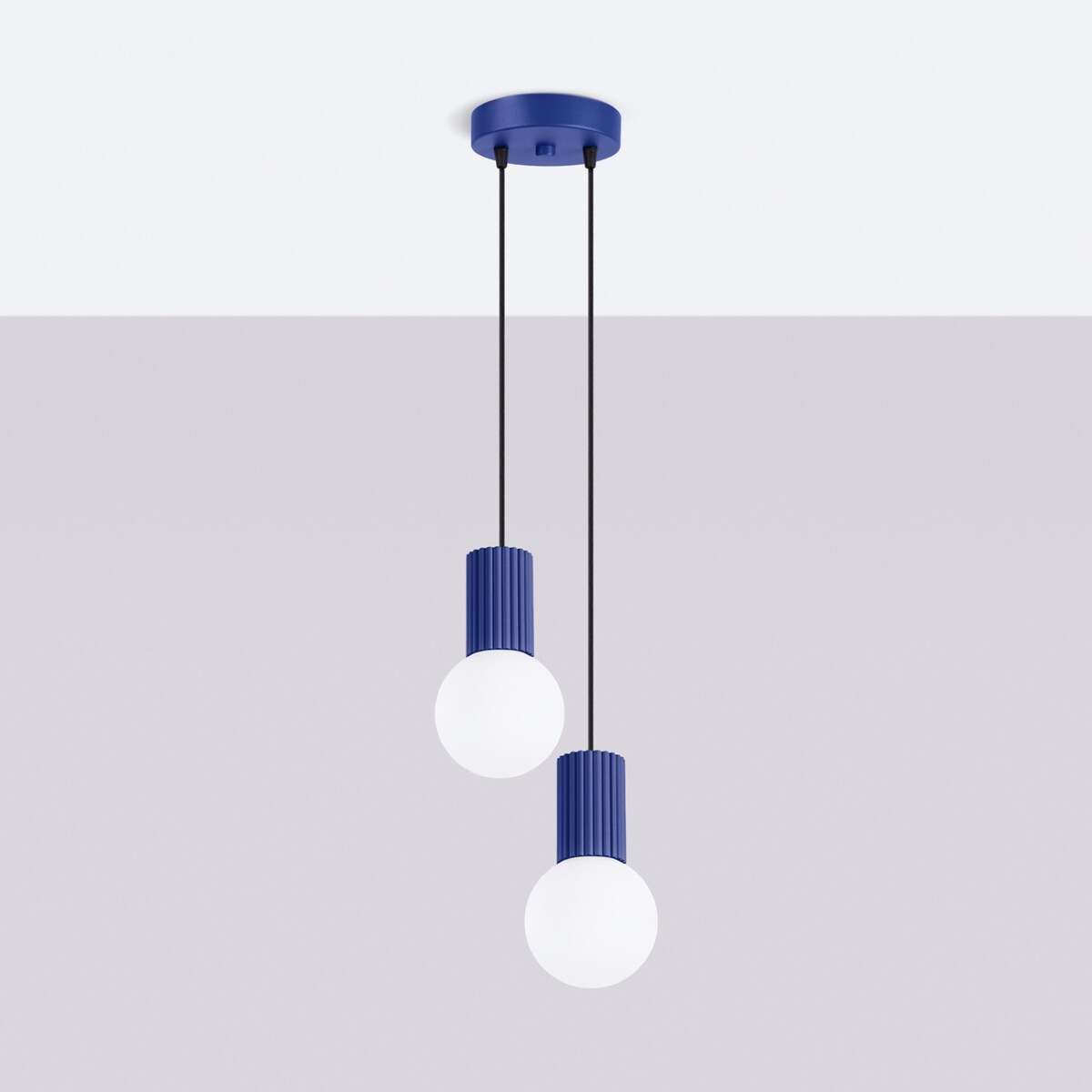 Lampa wisząca HALO 2P ultramaryna