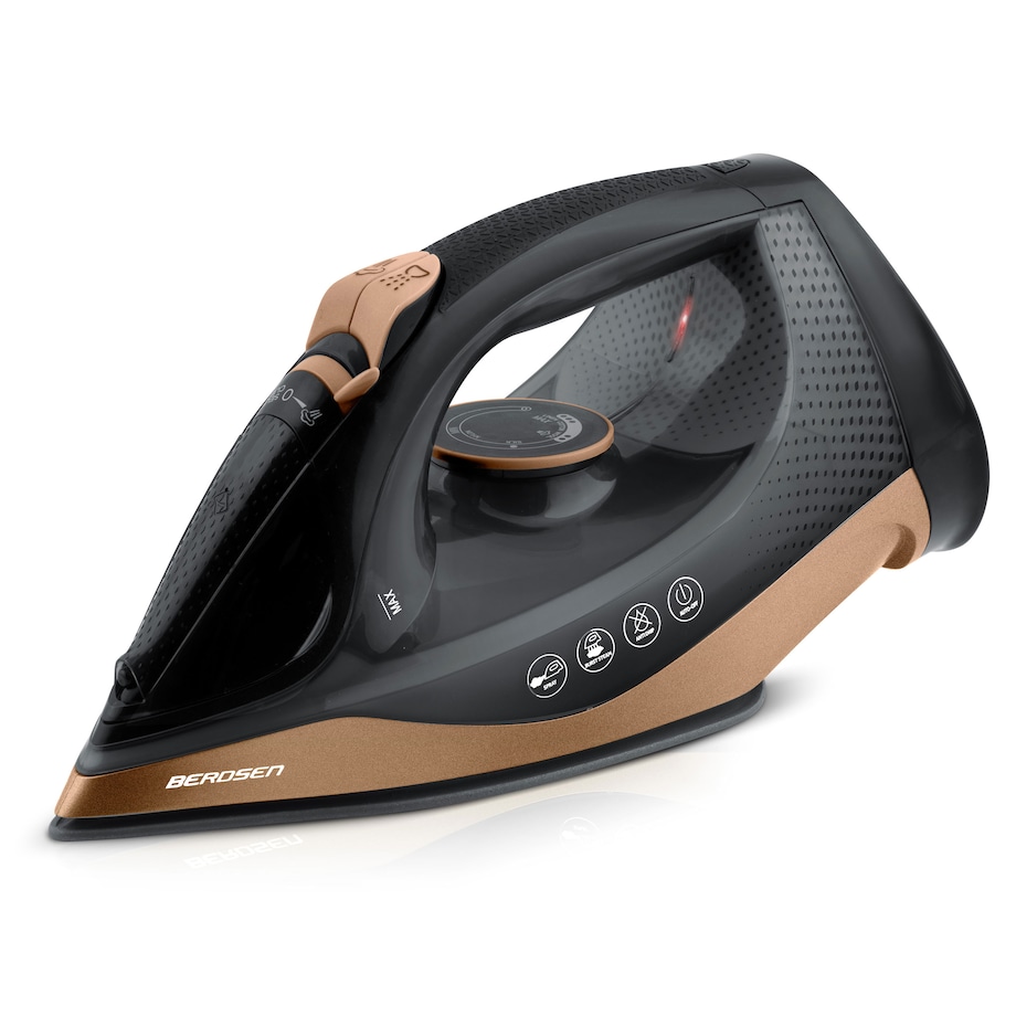 Żelazko bezprzewodowe parowe 2600W ceramiczna powłoka Berdsen 333300