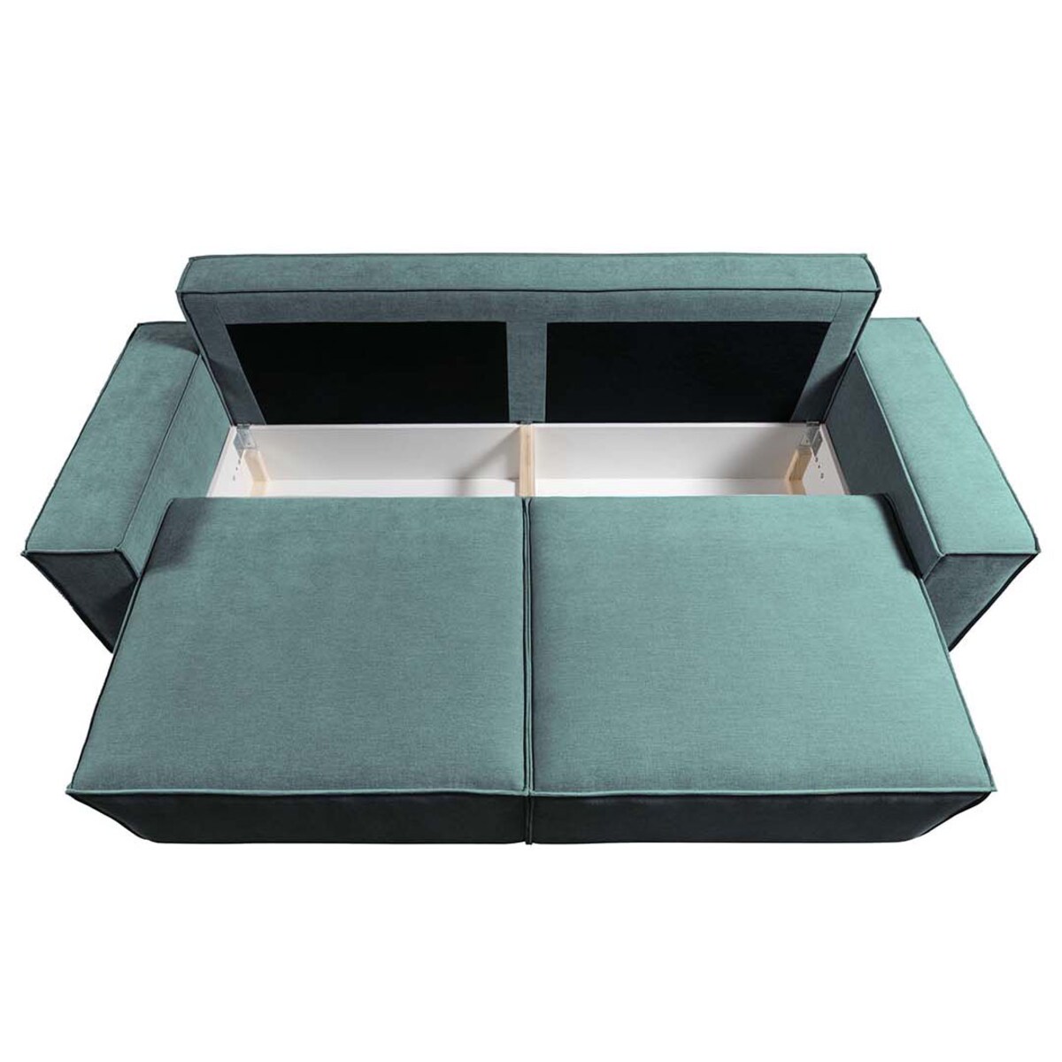 Melow 3-osobowa rozkładana sofa - morska