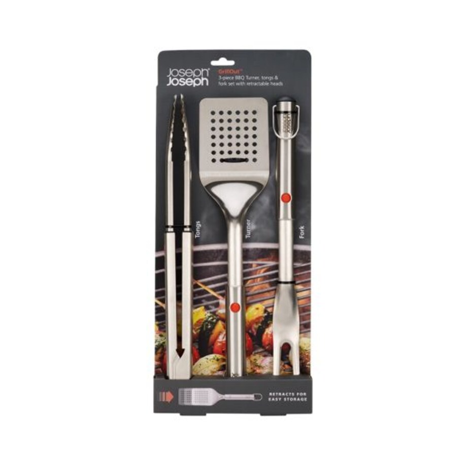 Zestaw 3 narzędzi grillowych GrillOut Joseph Joseph