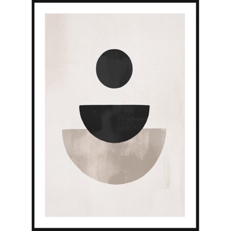 Poster Story, Plakat, Obraz - Abstrakcyjne Figury No1, wymiary 60 x 84 cm