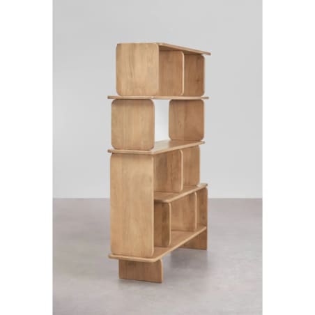 Regał z drewna mango Agathe naturalny 190x140 cm