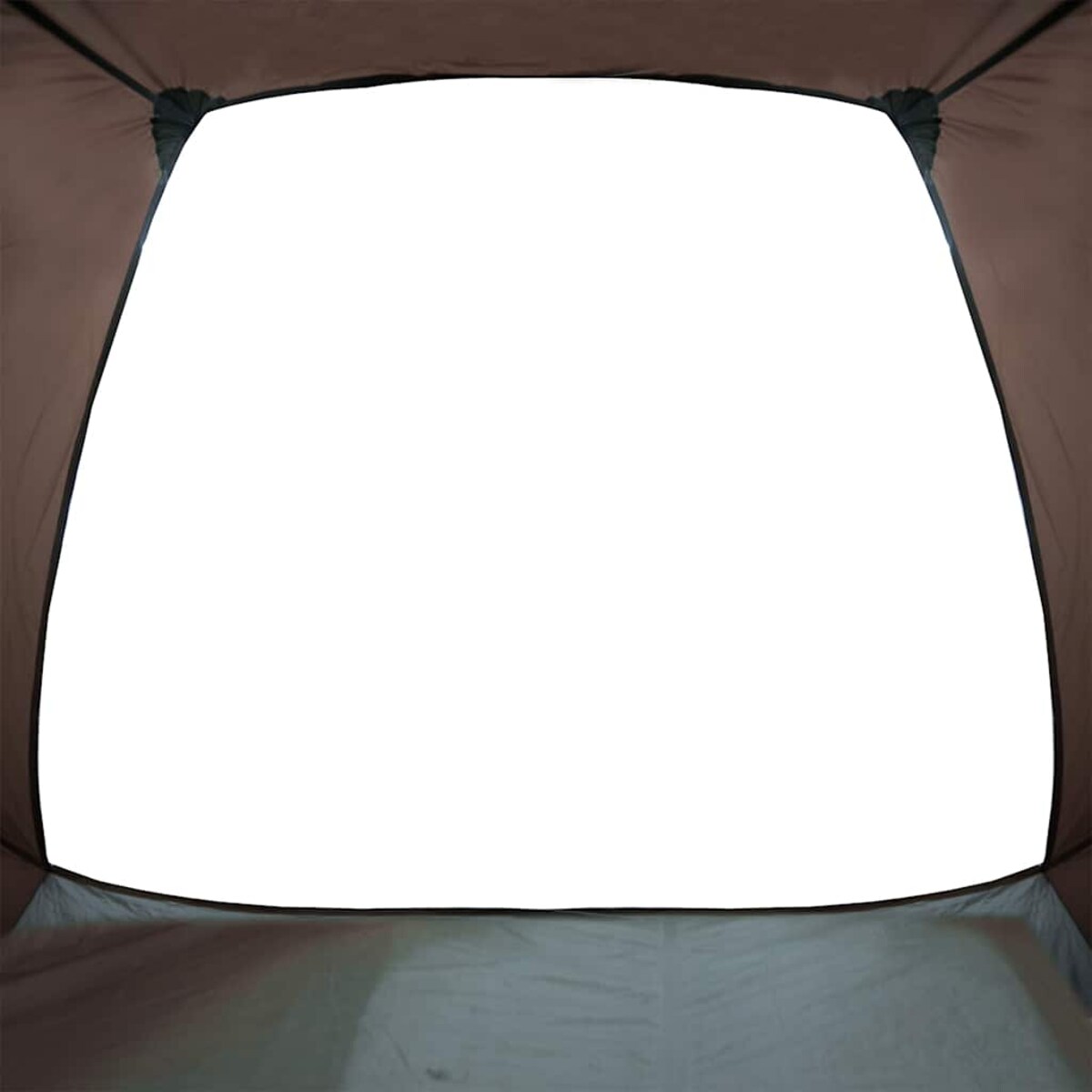 vidaXL Namiot wędkarski, brązowy, wodoszczelny