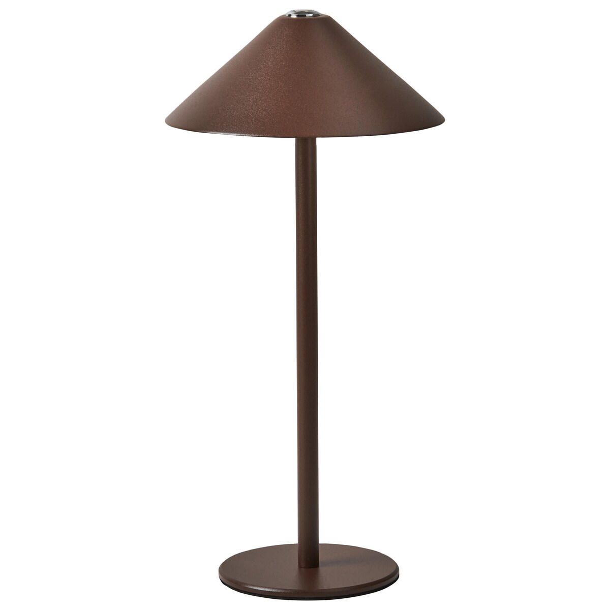 Bezprzewodowa lampa stołowa LED FRANCOLI Ze ściemniaczem Metal Brązowy