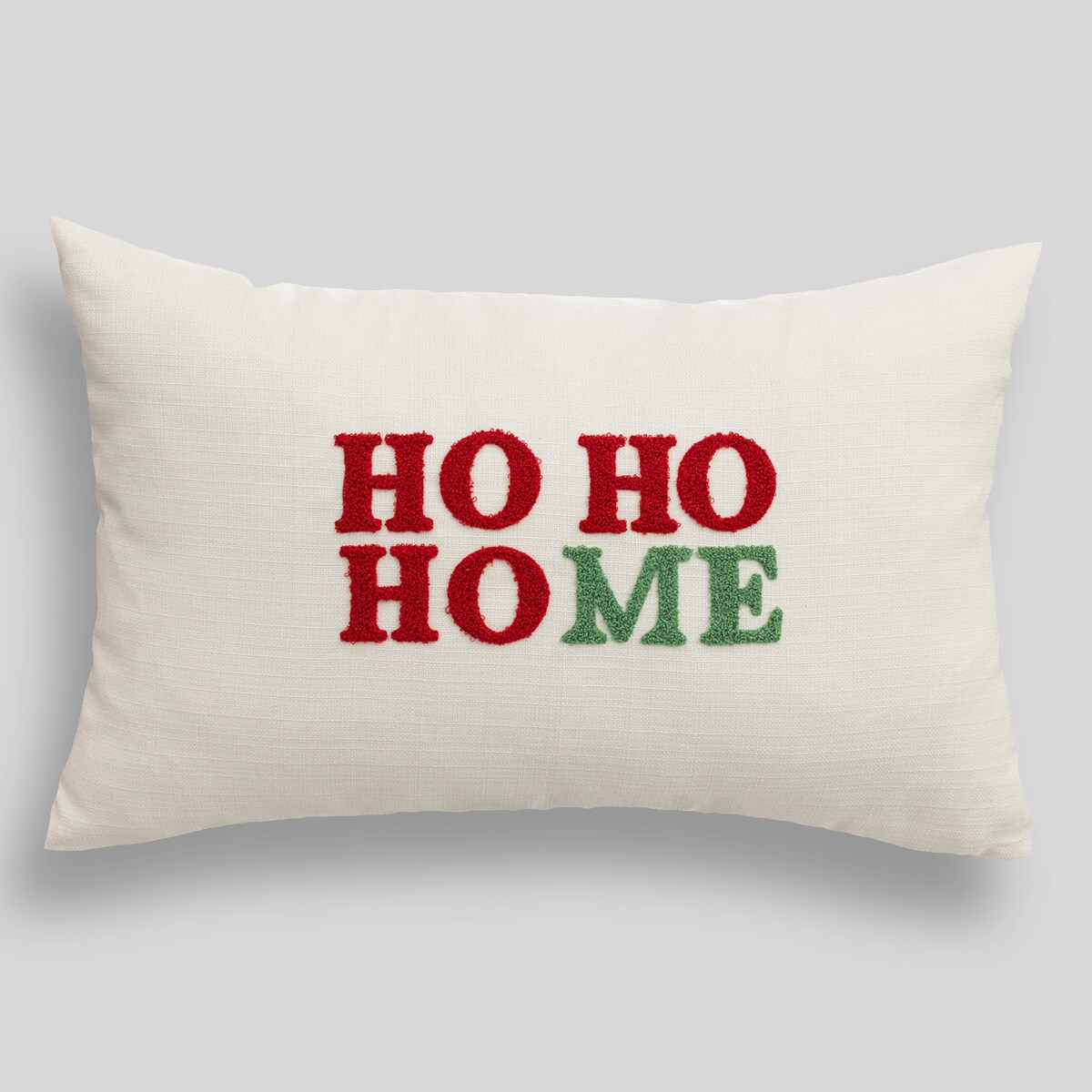 Poszewka na poduszkę Ho Ho Home 60x40 cm boże narodzenie, święta, świąteczne, biały-ecru-kremowy, 60x40 cm