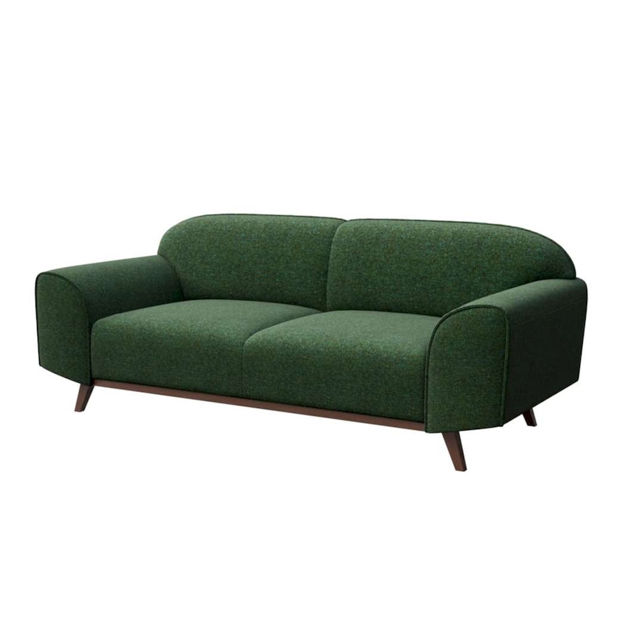 Sofa 2-osobowa Nesbo - ciemnozielona