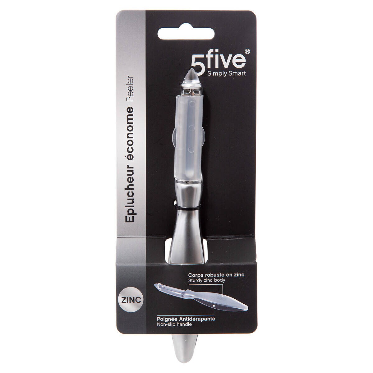 Obierak do ziemniaków, cyna, 17 cm