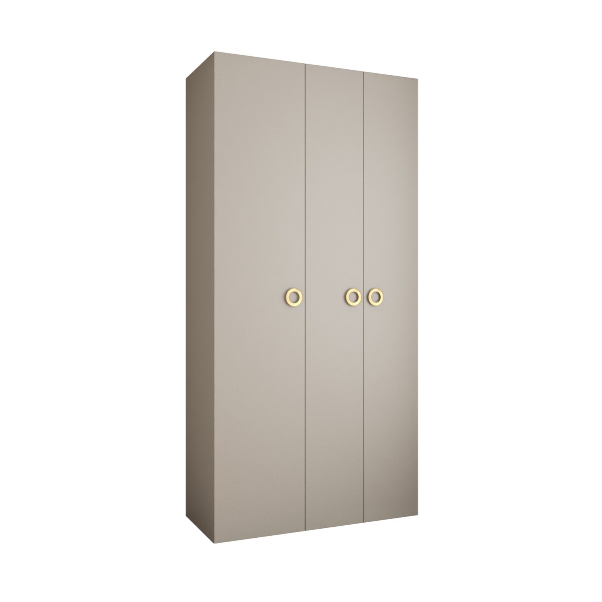 Szafa trzydrzwiowa Como 1 120 gł.50 kaszmir+złoty