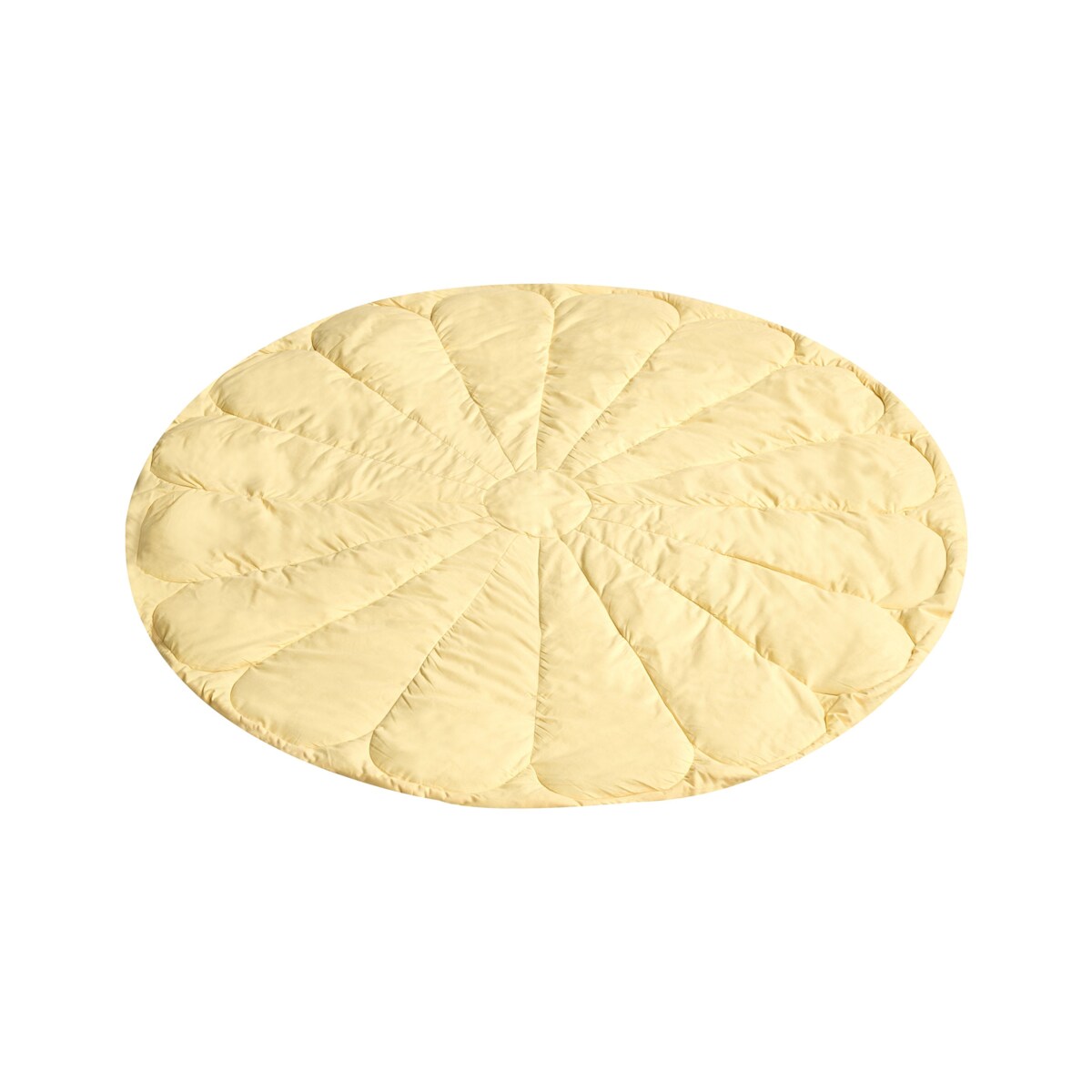 Mata do zabawy kwiat 110 x 110 cm żółta ELIZJUM