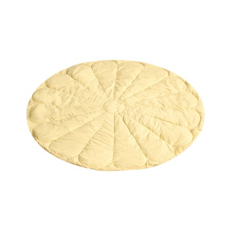 Mata do zabawy kwiat 110 x 110 cm żółta ELIZJUM