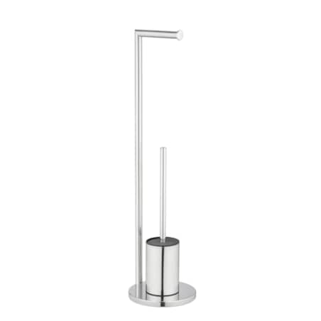 Stojak na szczotkę WC z uchwytem na papier 2w1 FERLA
