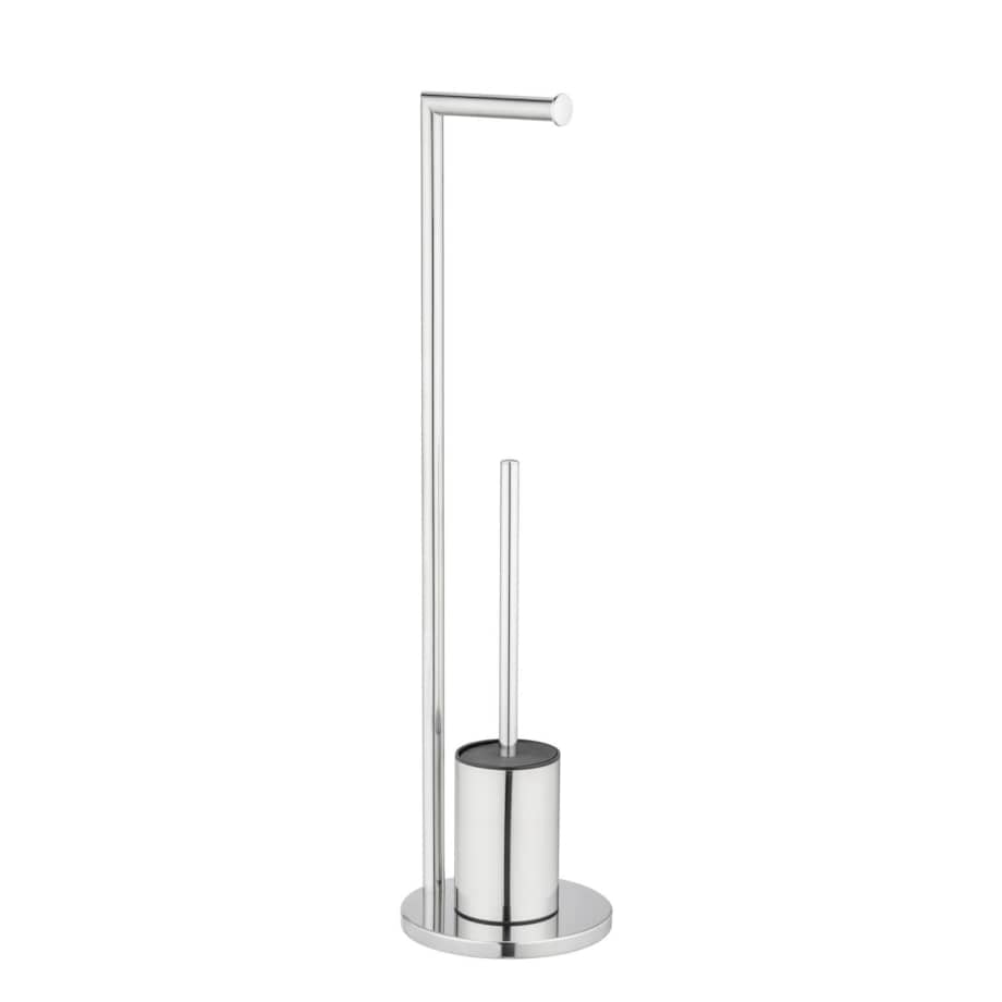 Stojak na szczotkę WC z uchwytem na papier 2w1 FERLA