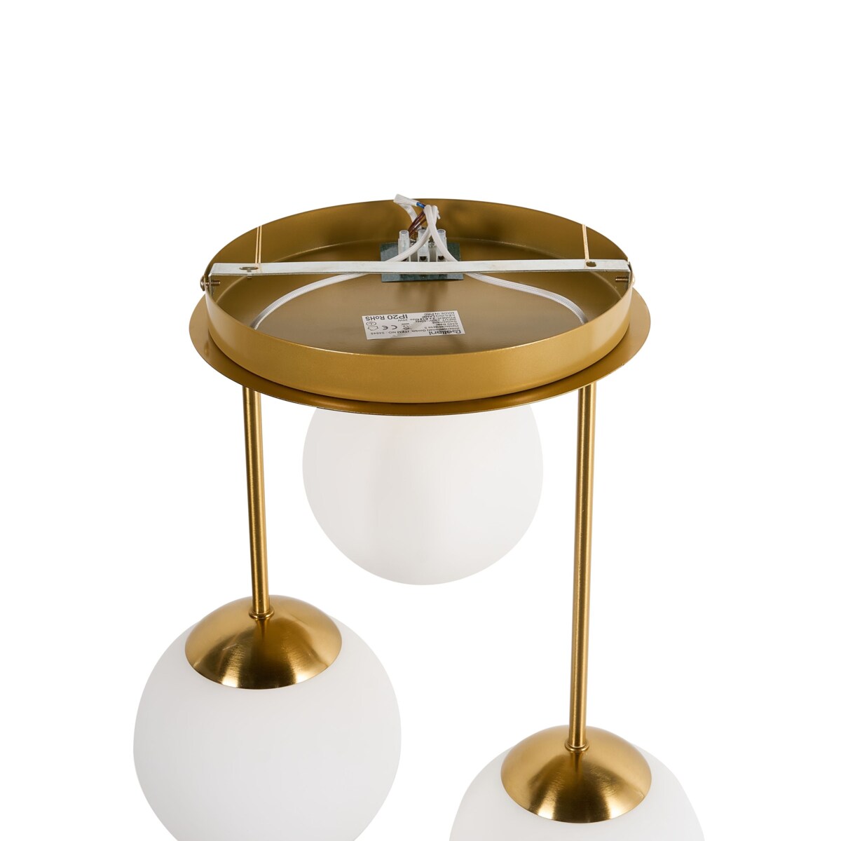 Lampa wisząca RIANA Metal Mosiężny