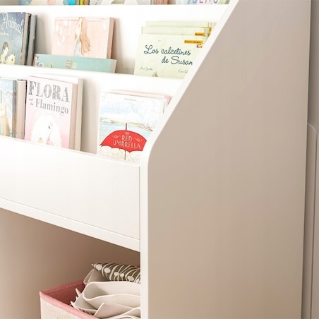 Regał na książki gazety dla dzieci szafka na zabawki stojąca biblioteczka