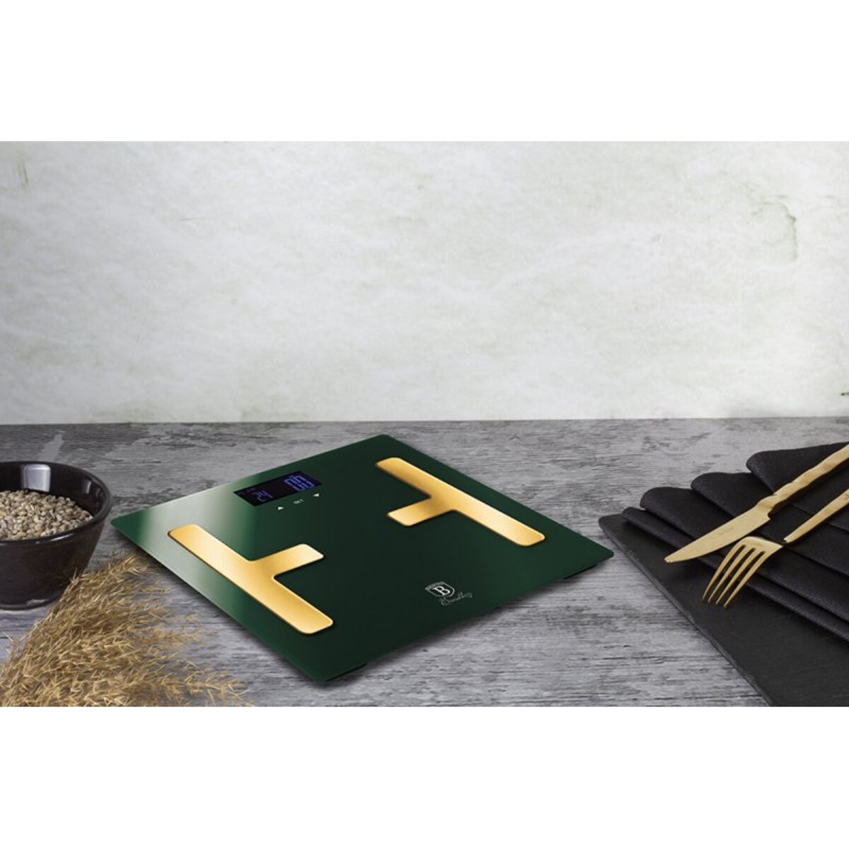 Waga łazienkowa Black Rose BerlingerHaus BH-9107