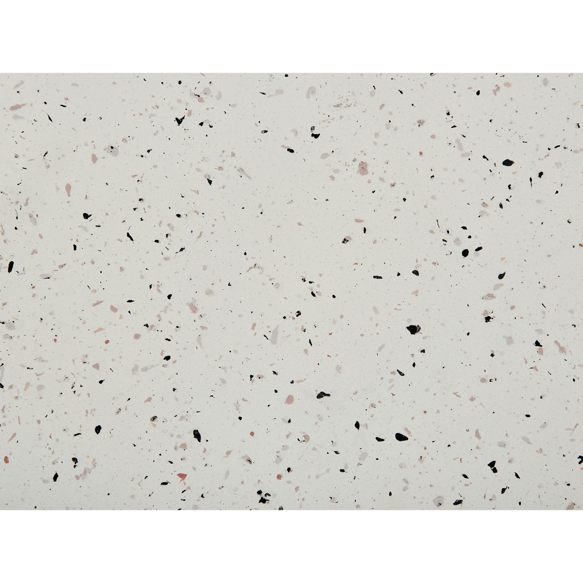 Stolik pomocniczy biały z efektem lastryko EDOLO