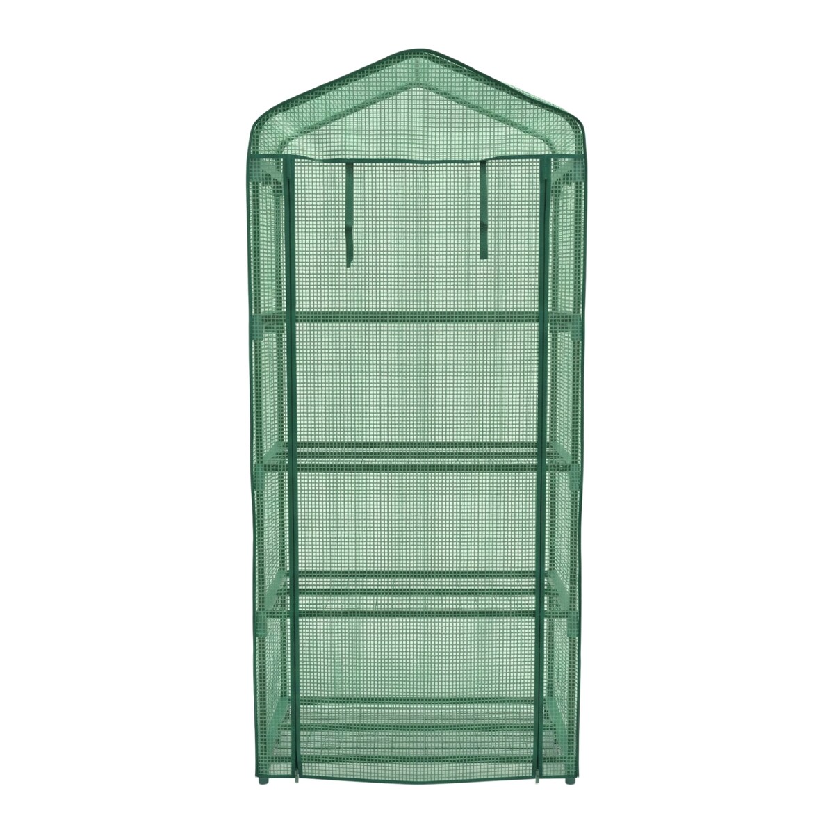 Mini szklarnia foliowa, 4 piętrowa, 68 x 49 x 158 cm