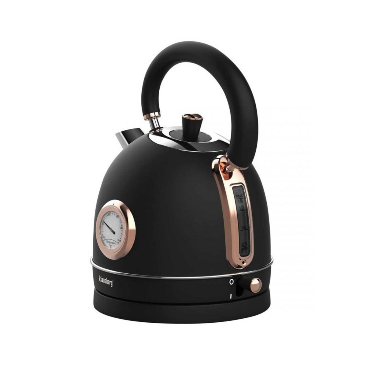 Klausberg czajnik elektryczny 1,8l z termometrem KB7905