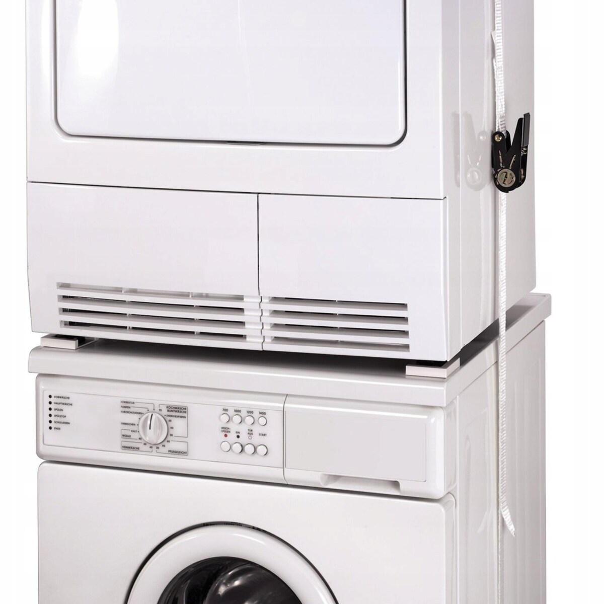 XAVAX Podkładki pod pralkę amortyzujące kwadratowe stabilne