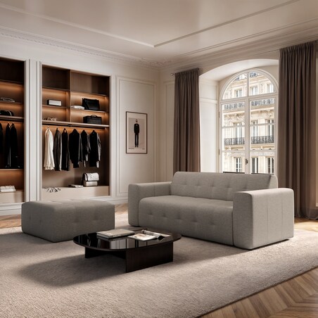 Sofa 3 osobowa Tuil beżowa