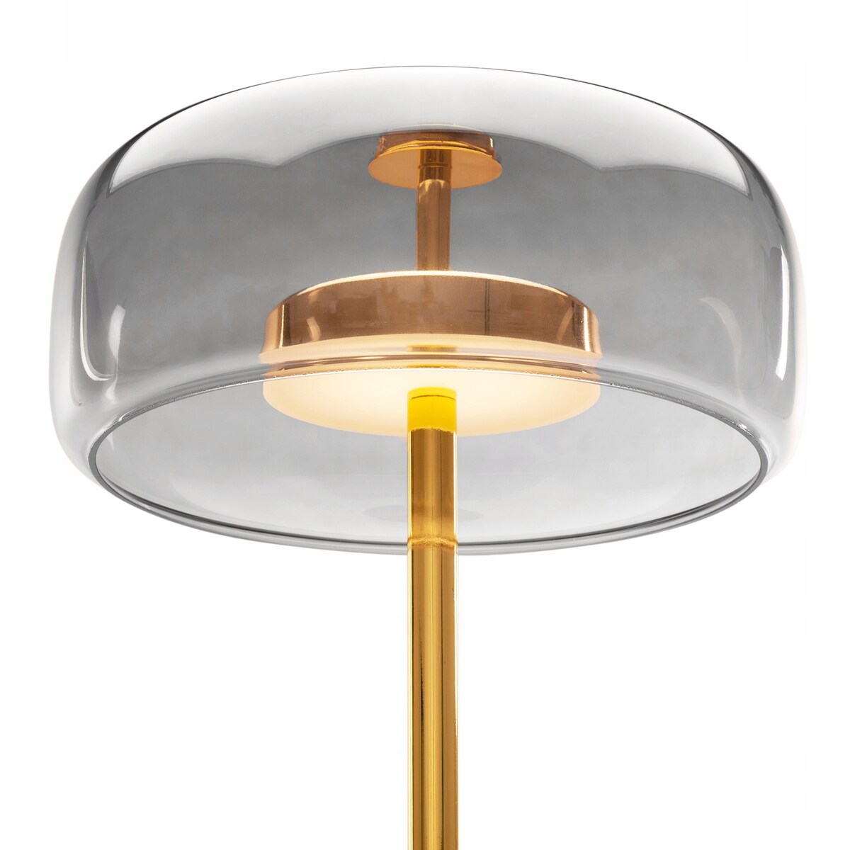 Lampa Podłogowa Stojąca Led Złota