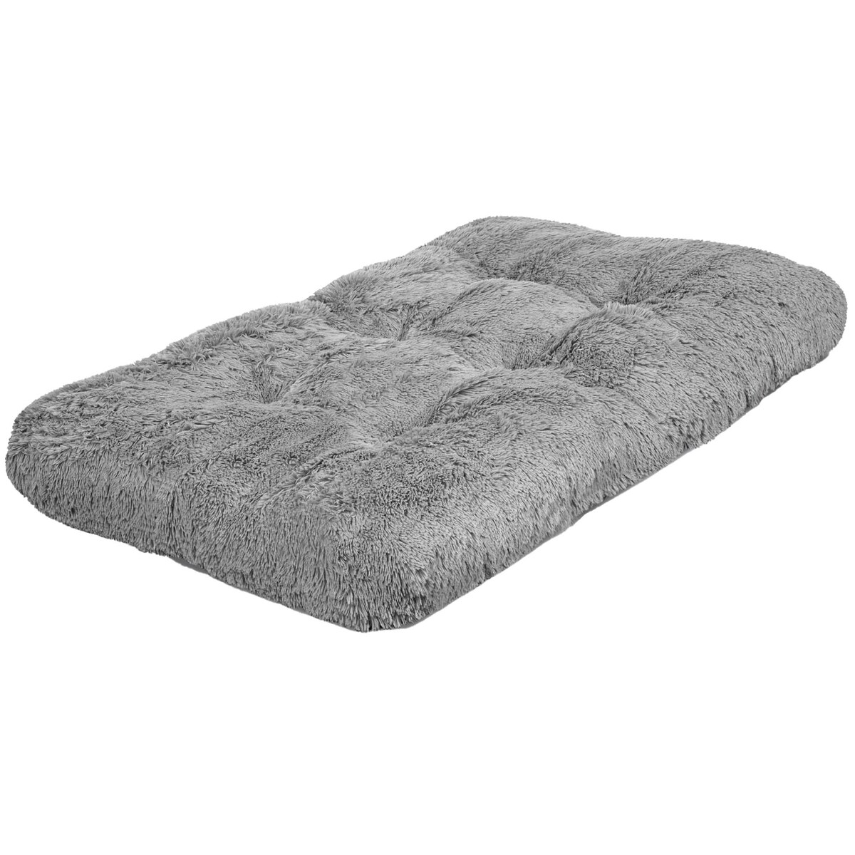 Legowisko Dla Psa Poduszka 100X70 Cm Shaggy Jasnoszare
